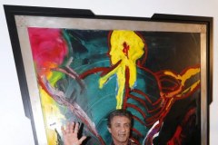 Wystawa obrazów... ekranowego Rambo