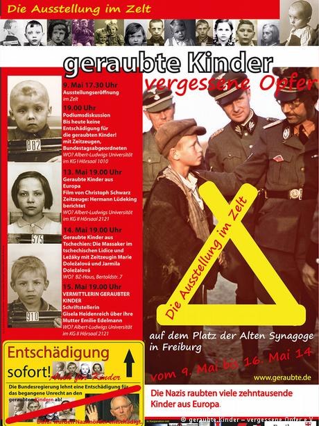 Wystawa "Porwane dzieci - zapomniane ofiary" będzie pokazywana w całych Niemczech /Deutsche Welle
