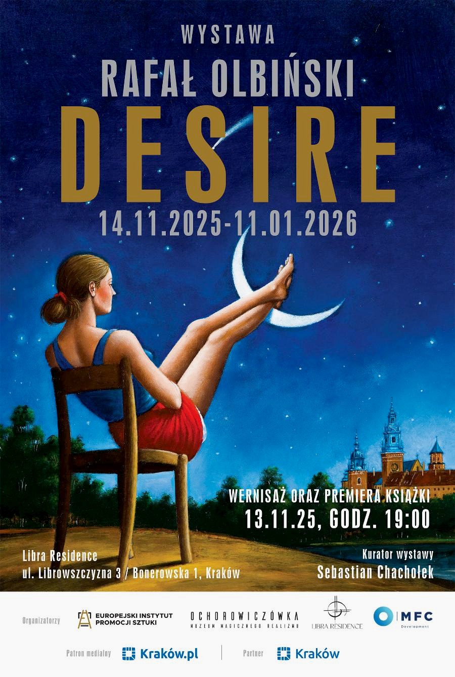 Wystawa prac Rafała Olbińskiego (plakat)