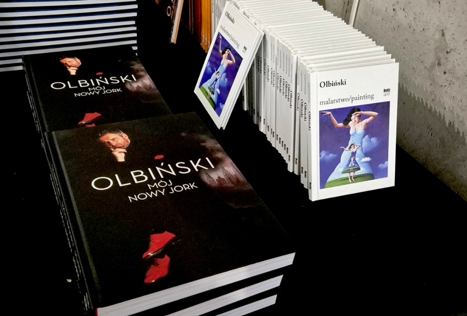 Wystawa prac Rafała Olbińskiego /Krzysztof Nepelski