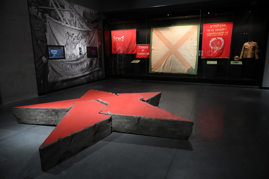 Wystawa stała w nowo otwartym Muzeum Bitwy Warszawskiej 1920 roku w Ossowie. / 	Marcin Obara  /PAP