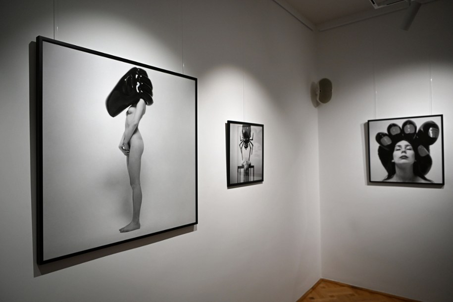 Wystawa zdjęć pt. „Dubler” autorstwa Tadeusza Rolke w Galerii Fotografii Miasta Rzeszowa /Darek Delmanowicz /PAP