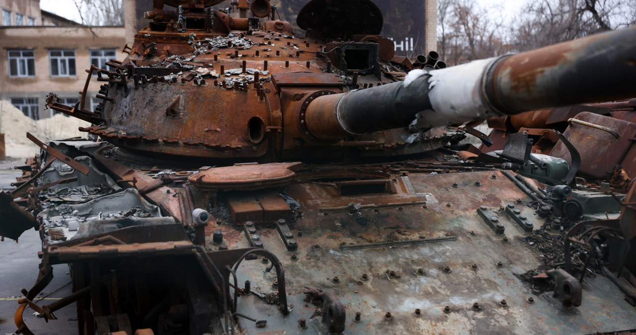 Wystawa zniszczonego rosyjskiego sprzętu