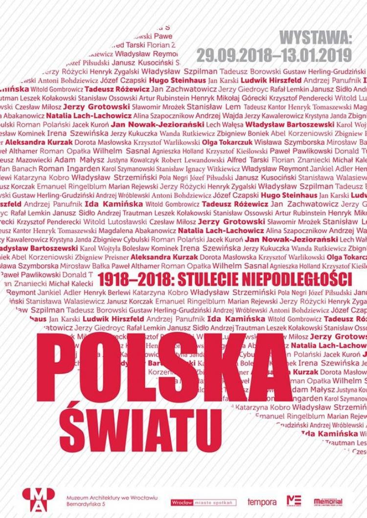 Wystawę "1918–2018: stulecie niepodległości. Polska – światu” można oglądać w Muzeum Architektury we Wrocławiu /materiały prasowe