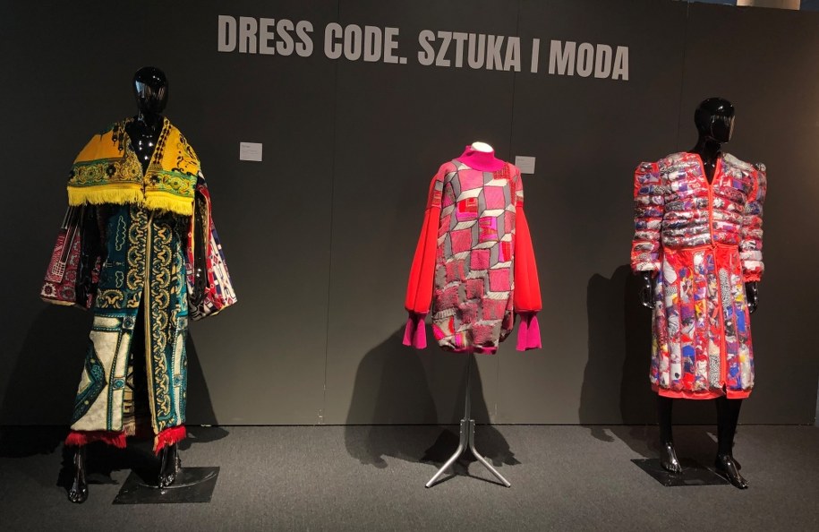 Wystawę "Dress code. Sztuka i moda" można oglądać w Warszawie /Katarzyna Sobiechowska- Szuchta /RMF FM