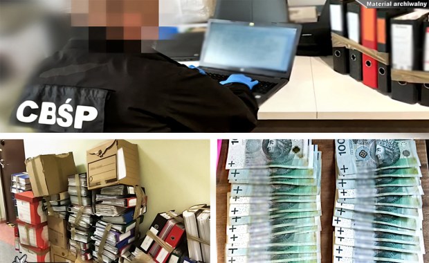 Wystawili "puste" faktury VAT na 1,5 miliarda zł. Zatrzymano 19 osób