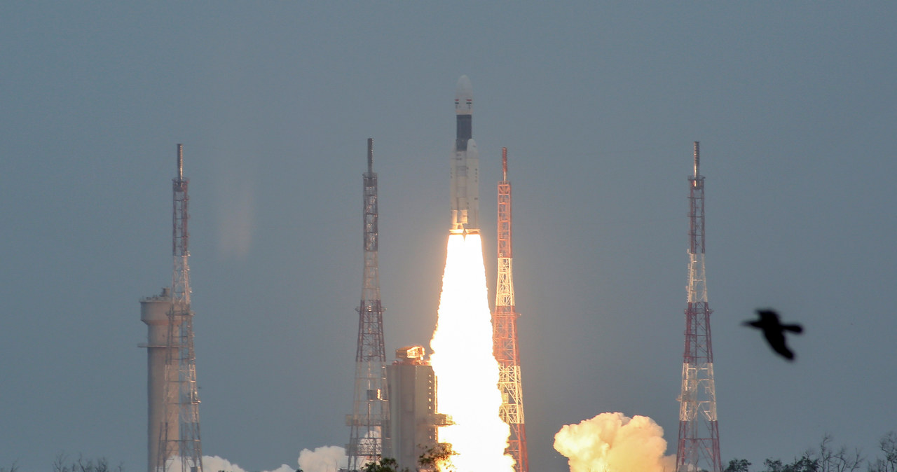 Wystrzelenie Chandrayaan-2 z centrum kosmicznego Satish Dhawan w Sriharikota / P. RAVIKUMAR / Reuters / Forum /Agencja FORUM