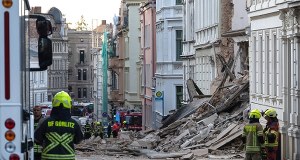 Wyszedł po zakupy, po powrocie zastał gruzy. Dramat tuż przy polskiej granicy