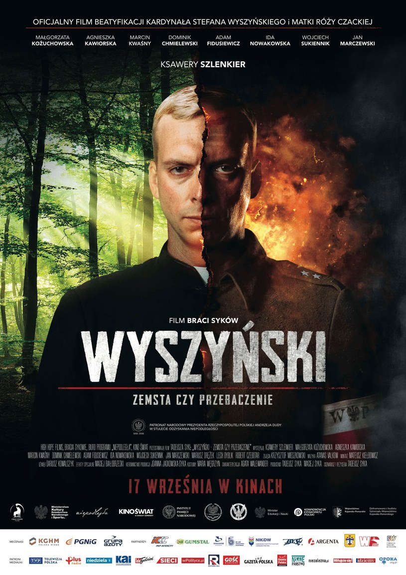 "Wyszyński - zemsta czy przebaczenie" trafi na kinowe ekrany 17 września 2021 /Kino Świat /materiały prasowe