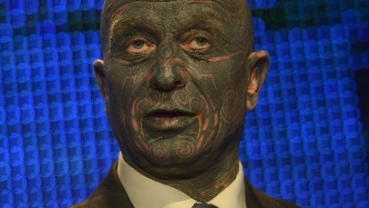 Wytatuowany artysta chce być prezydentem Czech