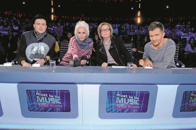 Tylko muzyka. Must be the music. Nowe talenty Wytrawni jurorzy czyli: Łozo, Kora, Elżbieta Zapendowska i Adam Sztaba. /Mat. Prasowe