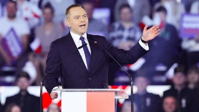 "Wytwór politycznego laboratorium". Nawrocki uderza w Trzaskowskiego