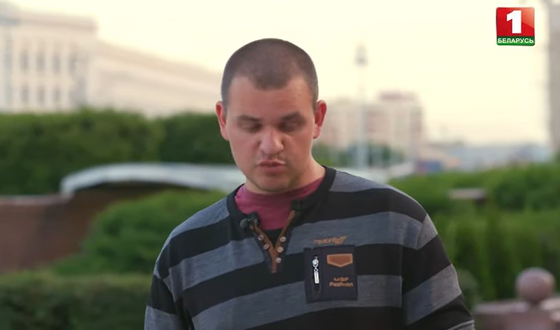 Wywiad z Mikołajkiem pojawił się w białoruskiej telewizji /Belarus 1 TV /