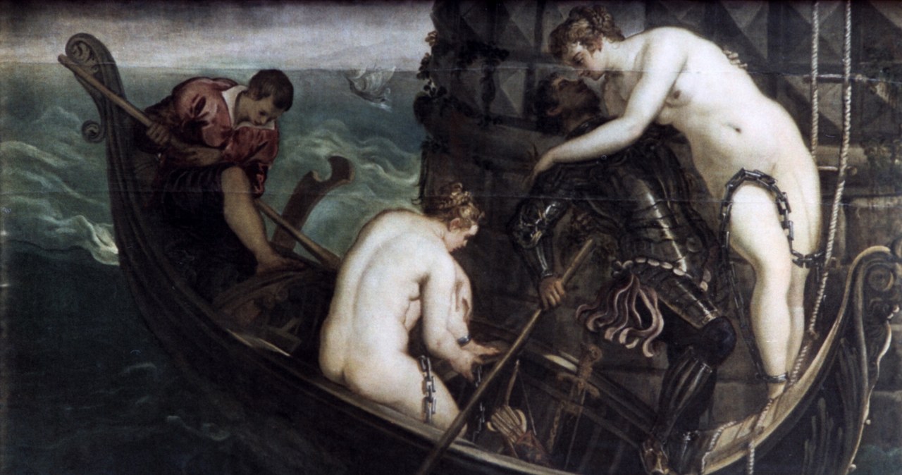 "Wyzwolenie Arsinoe" /Jacopo Tintoretto /domena publiczna