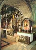 Wzgórze Golgota, Ołtarz Sabat Mater w Bazylice Świętego Grobu /Encyklopedia Internautica