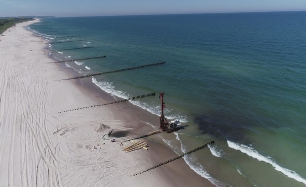 ​Wzmocniono ochronę brzegu w rejonie Półwyspu Helskiego