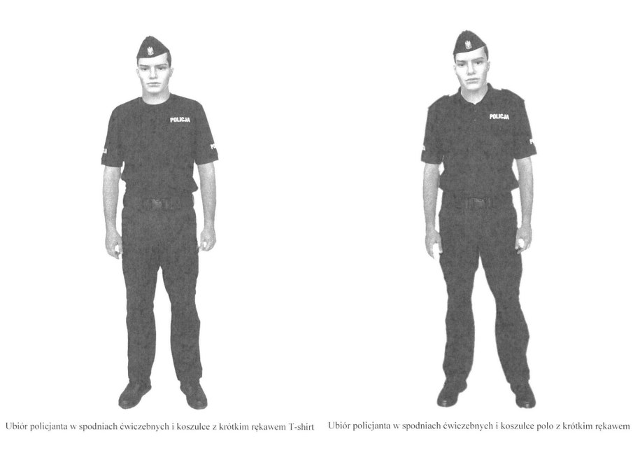 Wzór nowego ubioru /MSWiA