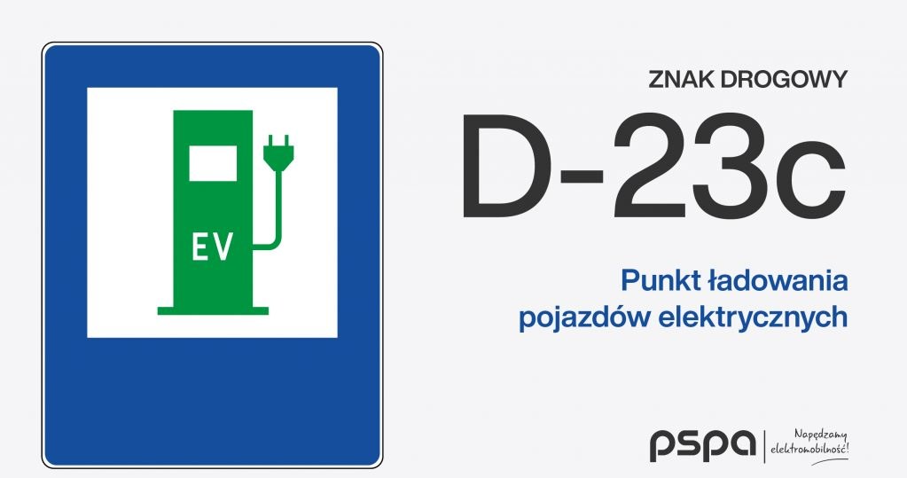 Wzór znaku D-23c / PSPA /Informacja prasowa