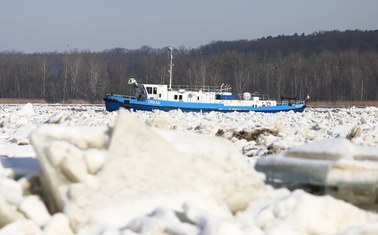 Wzrósł poziom Wisły. Na Zbiornik Włocławski znowu wypłyną lodołamacze