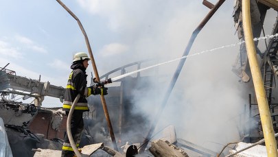 Wzrosła liczba ofiar ataków rakietowych na Charków [ZAPIS RELACJI]