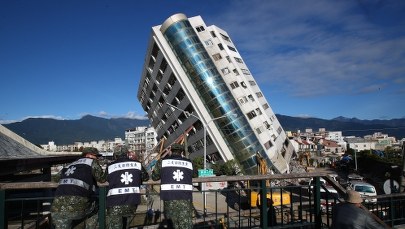 ​Wzrosła liczba ofiar śmiertelnych trzęsienia ziemi na Tajwanie