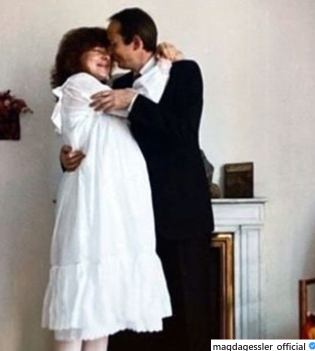 Wzruszona Magda Gessler pokazała zdjęcie ze ślubu z pierwszym mężem @magdagessler_official/ /Instagram