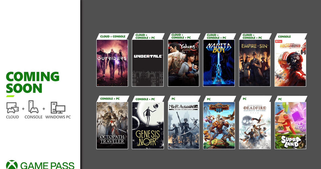 Xbox Game Pass /materiały prasowe