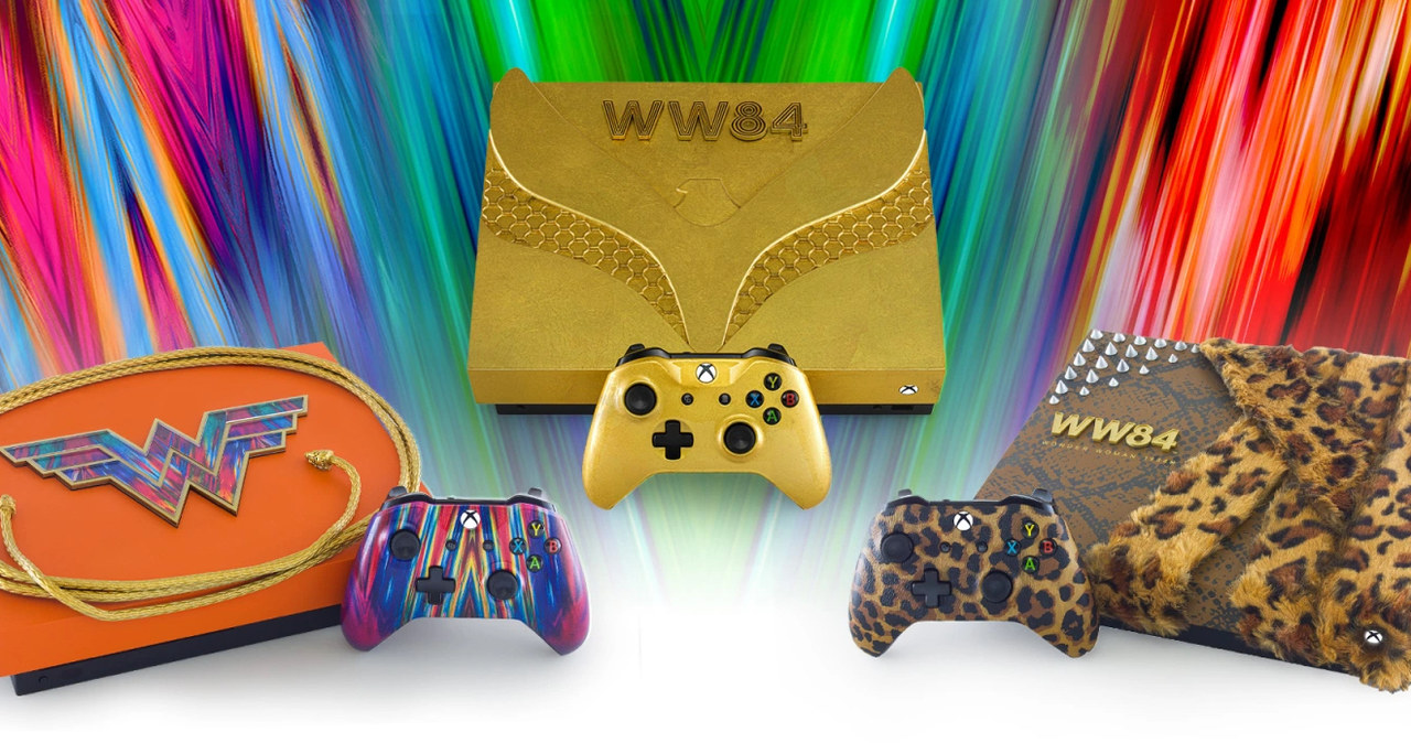 Xbox One w barwach WonderWoman /materiały prasowe