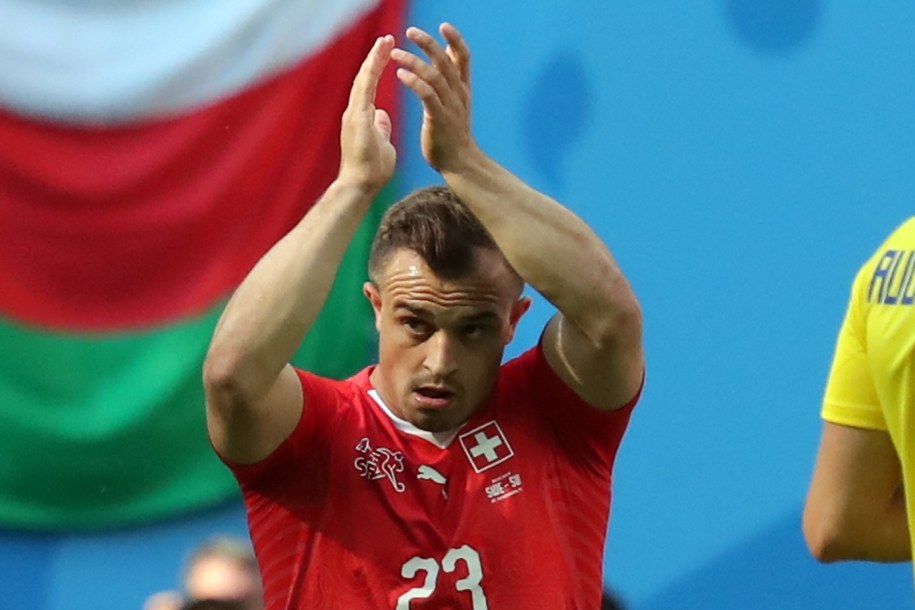 Xherdan Shaqiri /	GEORGI LICOVSKI /PAP/EPA