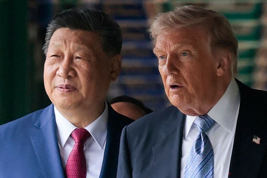 Xi Jinping i Donald Trump /EVAN VUCCI/AFP /East News
