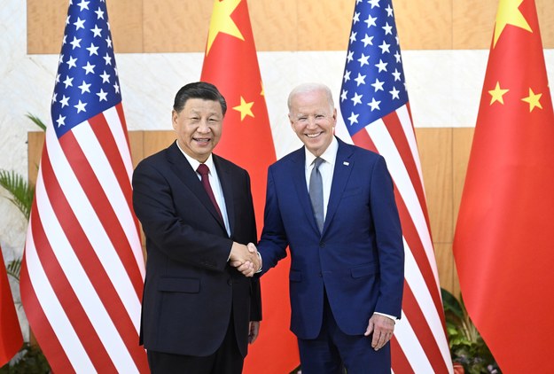 Xi Jinping i Joe Biden /XINHUA /LI XUEREN /PAP/EPA