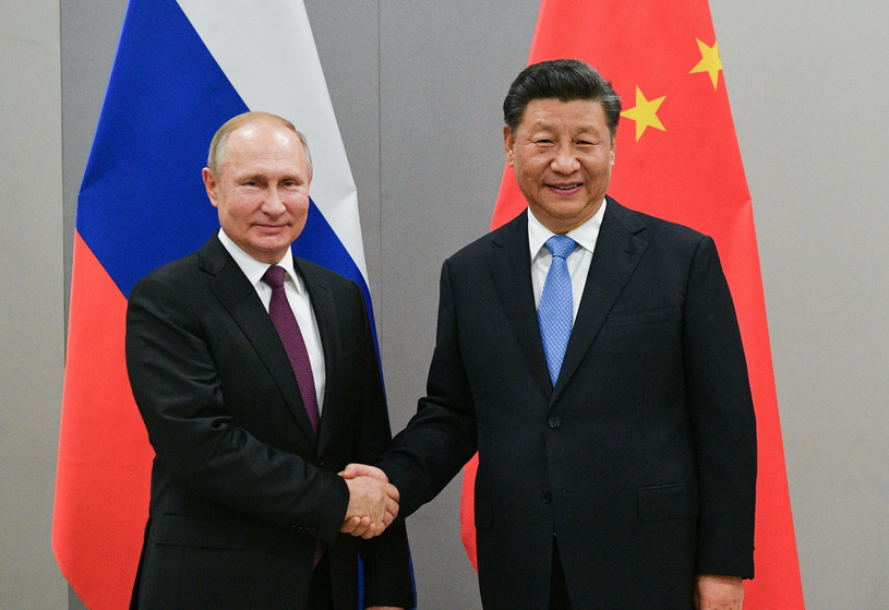 Xi Jinping i Władimir Putin / zdjęcie archiwalne /Ramil Sitdikov/SPUTNIK Russia/East News /East News