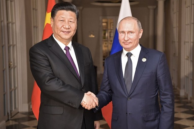 Xi Jinping i Władimir Putin /Shutterstock
