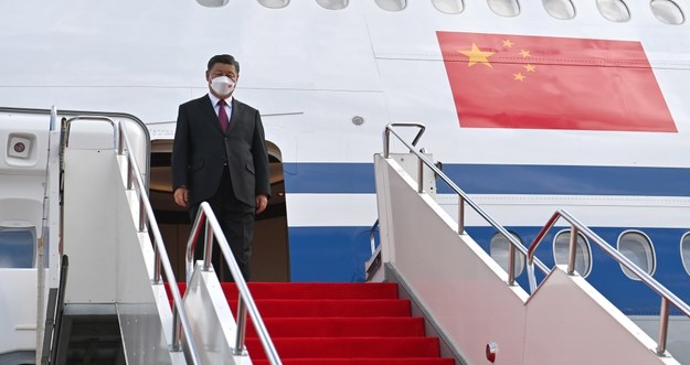 Xi Jinping /Kazakhstan's Presidential Press Service /PAP/EPA