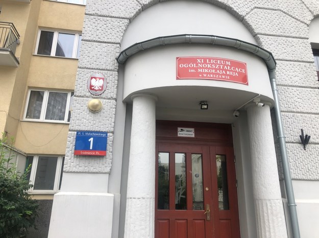 XI Liceum Ogólnokształcące imienia Mikołaja Reja w Warszawie /Michał Dobrołowicz /RMF FM