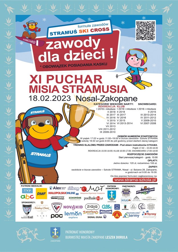 XI Puchar Misia Stramusia /Szkoła Narciarska i Snowboardowa STRAMA  /Materiały prasowe