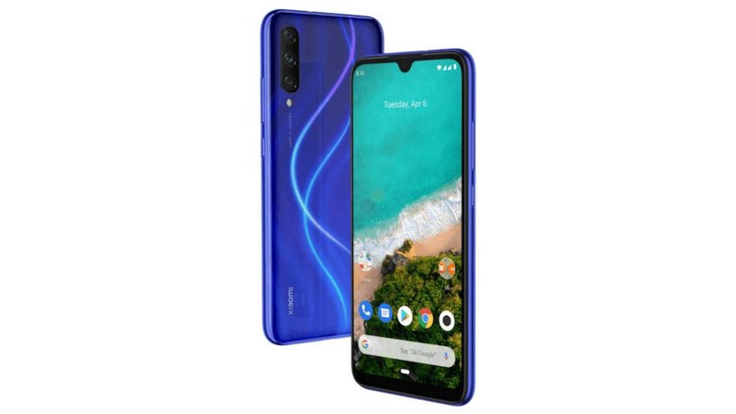 Xiaomi Mi A3 render / fot. SlashGear /materiał zewnętrzny