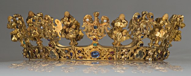 XIV-wieczna kobieca korona ślubna /Muzeum Narodowe we Wrocławiu /Materiały prasowe