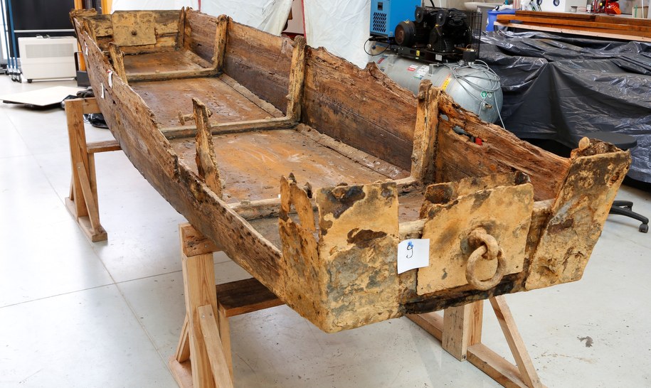 XIX-wieczna łódź - własność Muzeum Górnictwa Węglowego w Zabrzu /Narodowe Muzeum Morskie w Gdańsku /Materiały prasowe