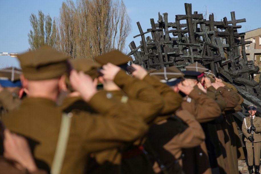 XVIII Katyński Marsz Cieni /	Rafał Guz   /PAP