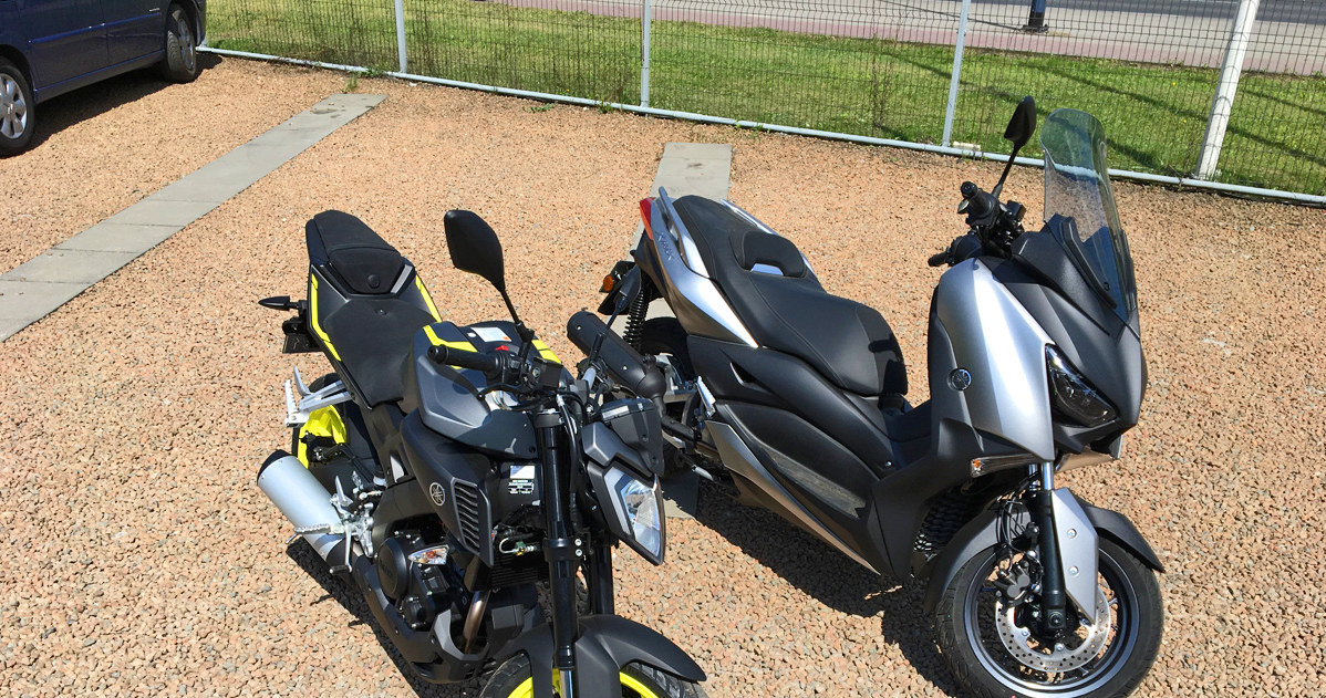 Yamaha MT-125 i X-Max 125 /INTERIA.PL