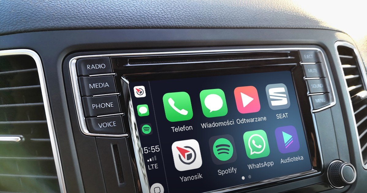 Yanosik dostępny w Apple CarPlay /materiały prasowe