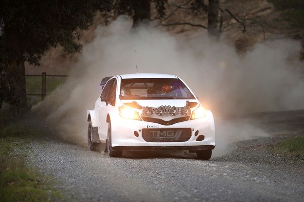 Yaris WRC podczas testów /Informacja prasowa