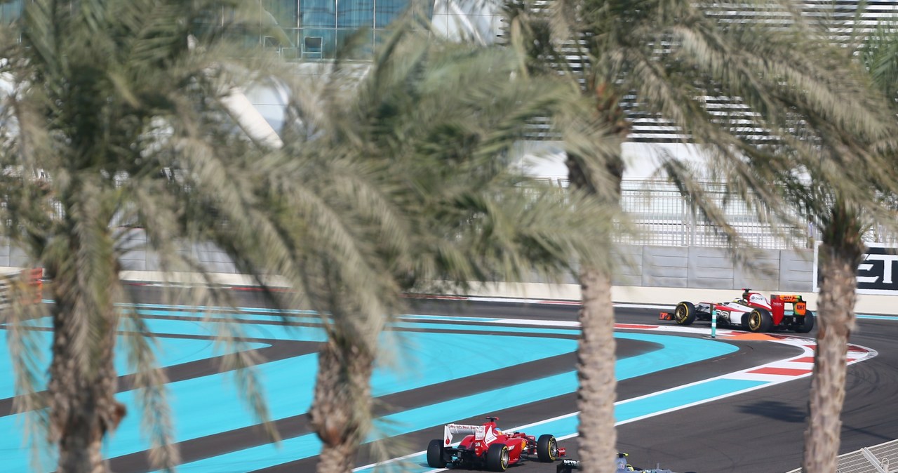 Yas Marina Circuit - trzeci trening przed GP Abu Zabi. Najszybszy był Brytyjczyk Lewis Hamilton /AFP