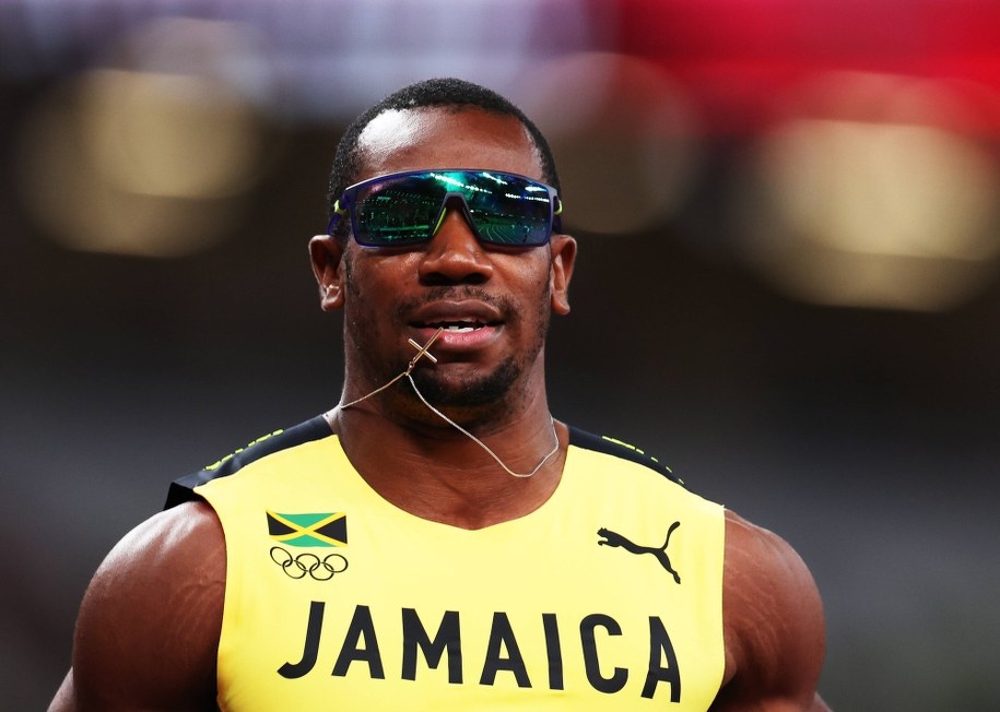 Yohan Blake - jeden z uczestników poznańskich zawodów /DIEGO AZUBEL /PAP/EPA