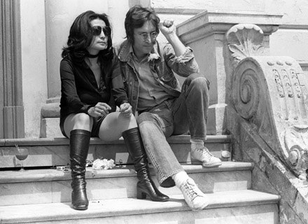 Yoko Ono i John Lennon /arch. AFP