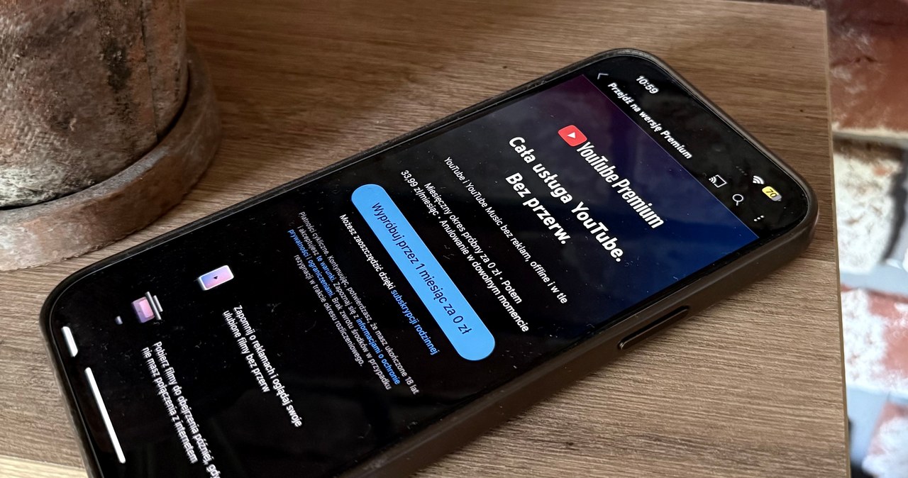 YouTube Premium Lite. Płacisz za subskrypcje, a i tak są reklamy. /Dawid Długosz /INTERIA.PL