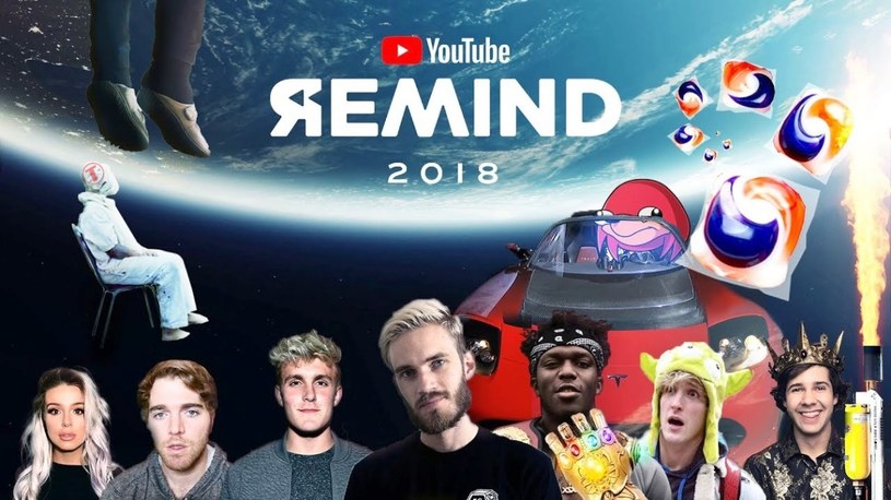 YouTube Rewind 2018, zobacz najpopularniejsze filmy i teledyski tego roku /Geekweek