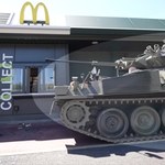 YouTuber pojechał czołgiem do McDonaldsa. Wielkie zaskoczenie
