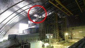 YouTuber wszedł do wnętrza nowego sarkofagu w elektrowni w Czarnobylu